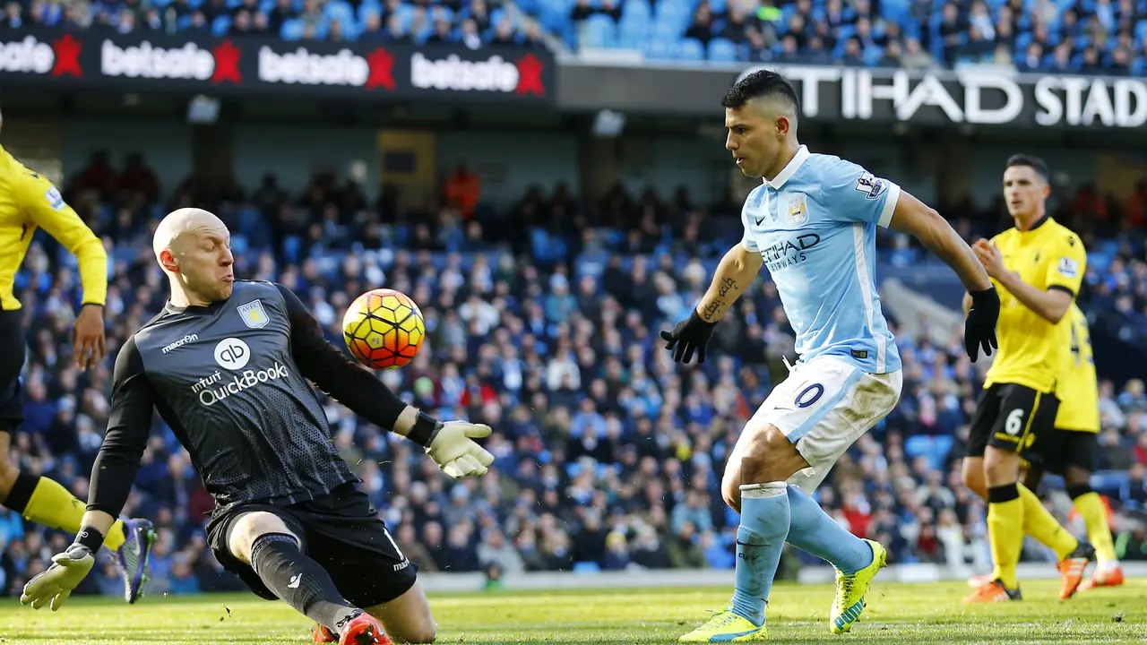 Striker Manchester City, Sergio Aguero (Liputan6)