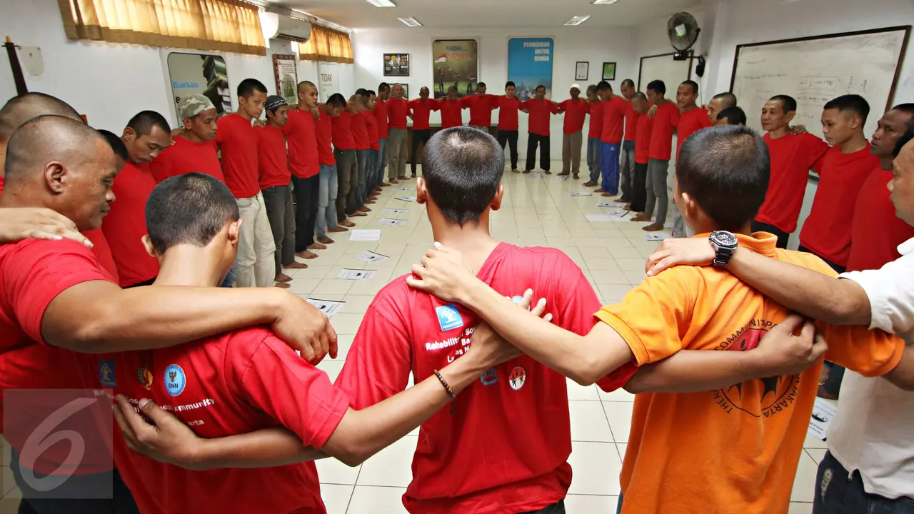 20160510-Antusias Ratusan Napi Narkoba Jalani Rehabilitasi Therapeutic Community-Jakarta