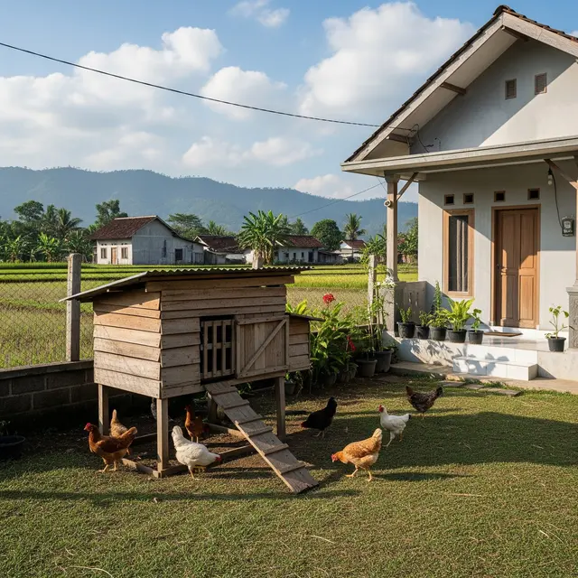 9 Model Kandang Ayam Estetik Ala Farmhouse yang Cocok untuk Rumah Desa