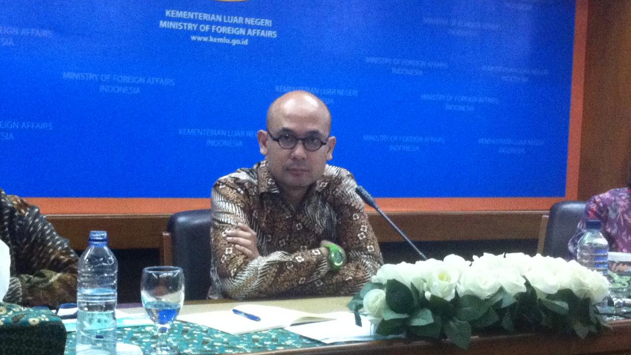 Juru bicara Kemlu Arrmanatha Nasir