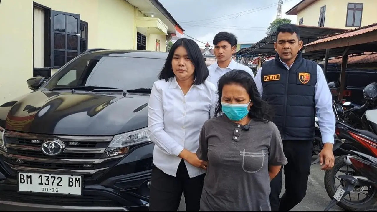 Wanita Penganiaya Dua Bocah di Sidikalang