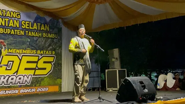 Turdes Kemerdekaan Gubernur Kalsel Datangi SMAN 1 Simpang Empat dengan 4 Misi Utama