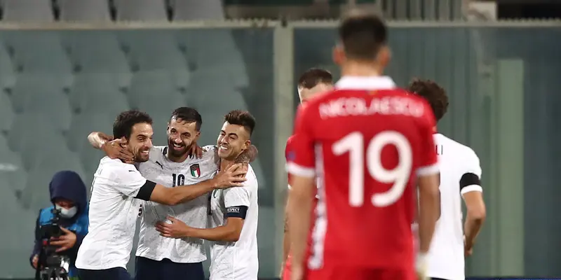 Italia Hajar Moldova 6-0