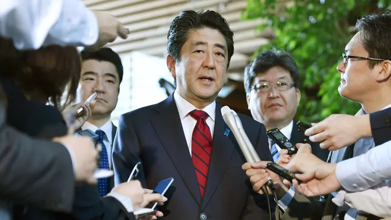 Rudal Balistik Korea Utara Mendarat di Laut Jepang, PM Abe Akan Ambil Tindakan