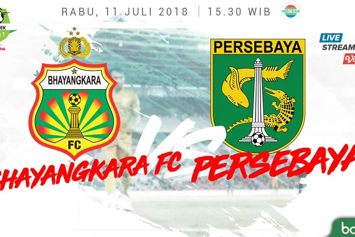Bhayangkara FC Vs Persebaya Surabaya