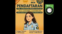 Tangkapan layar klaim link pendaftaran CPNS Kementerian Imigrasi 2025 yang beredar di Facebook.