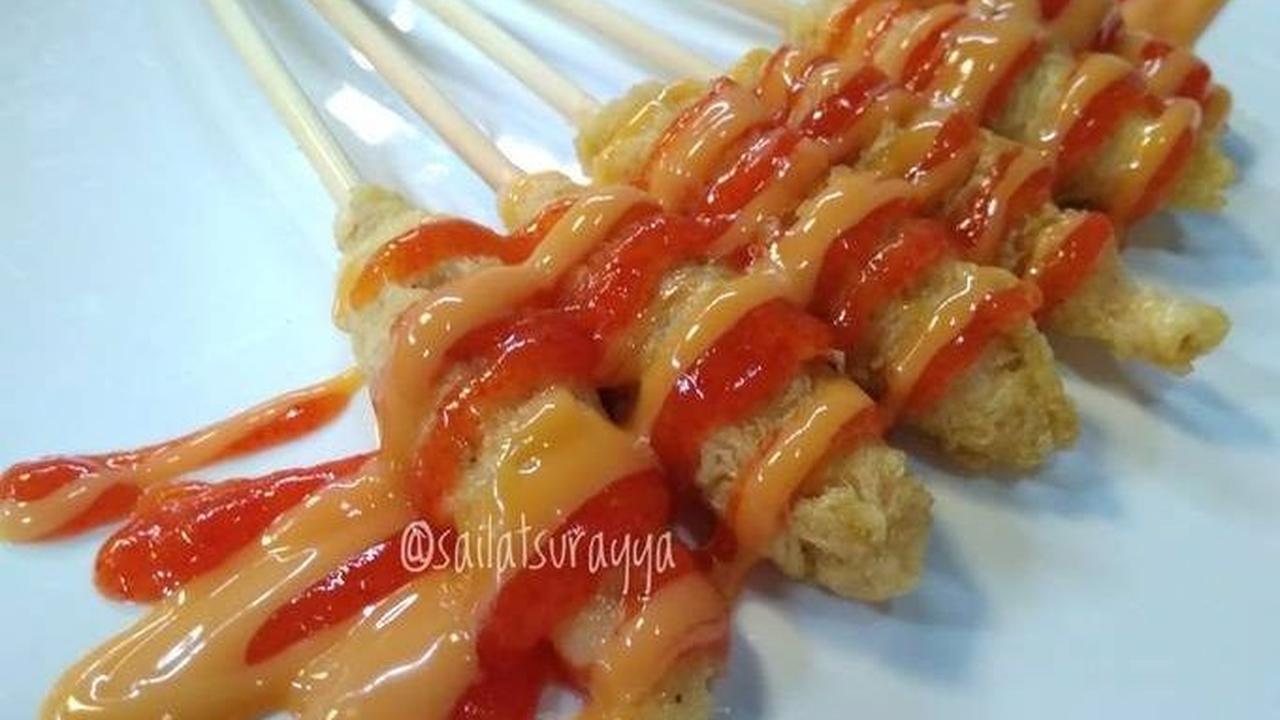 5. Sate Telur Gulung Keju