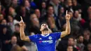 5. Diego Costa - Striker Spanyol ini menjadi andalan Mourinho saat menukangi Chelsea pada periode 2014-2015. Di musim tersebut Diego Costa mencetak 21 gol  dan mempersembahkan gelar juara Premier League(2014/2015). (EPA/Andy Rain)