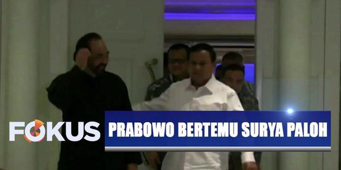 3 Poin Kesepakatan Pertemuan Prabowo dan Surya Paloh