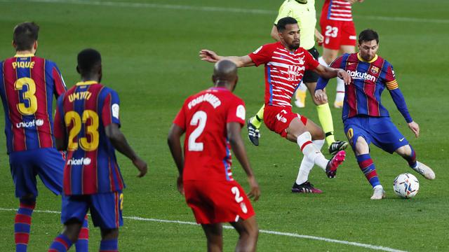 FOTO: Dipermalukan Granada di Camp Nou, Barcelona Gagal Puncaki Klasemen Liga Spanyol