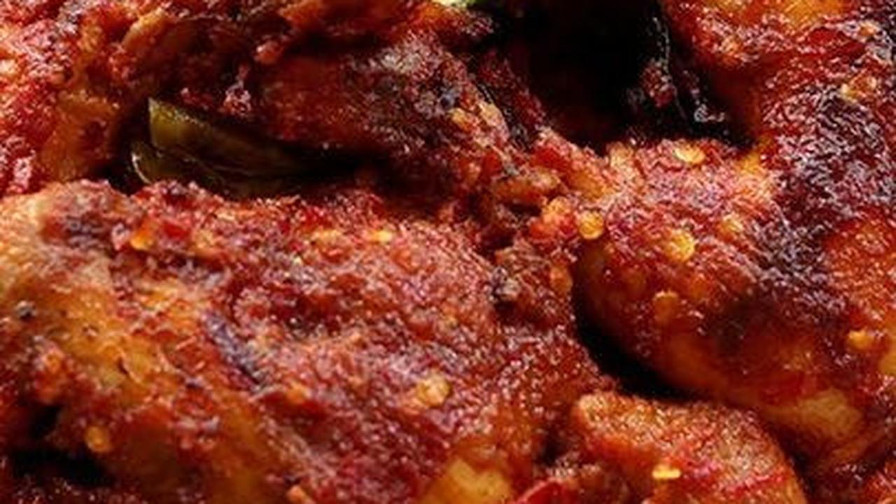 3. Ayam Bakar Bumbu Rujak