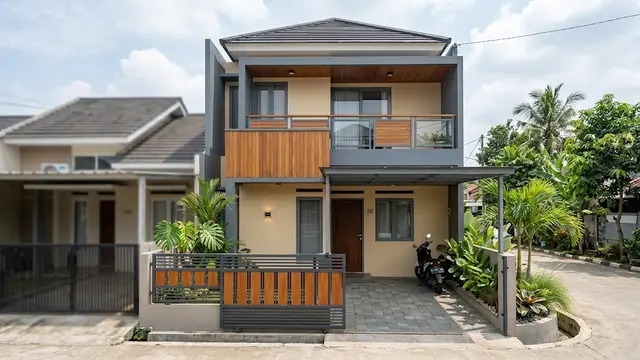 8 Ide Kombinasi Warna Cat Krem dan Abu Abu untuk Rumah