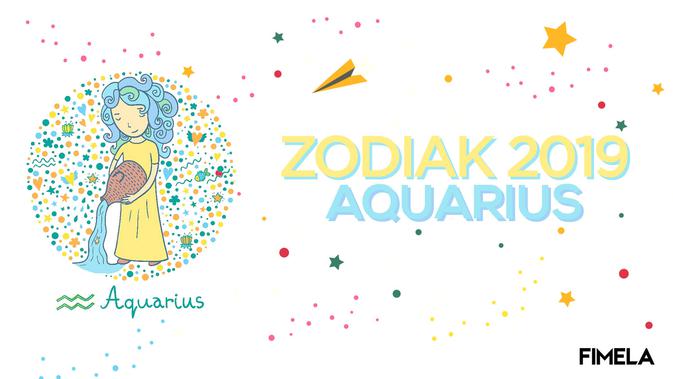 Ramalan Zodiak Aquarius 2019/Copyright Fimela