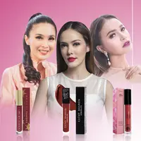 Review: Cobain Lip Matte Rossa, Sandra Dewi, dan Cathy Sharon