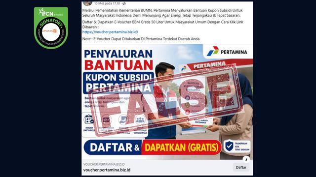 Pendaftaran Kupon Subsidi BBM Gratis Jadi Jebakan Hoaks, Simak Penjelasan Pertamina