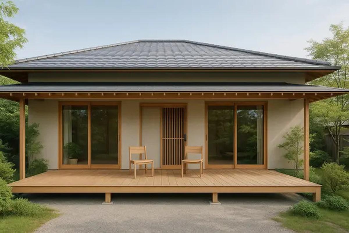 7 Desain Rumah Minimalis Gaya Jepang Modern 1 Lantai 2025, Simpel dan Menenangkan