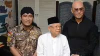 Deddy Corbuzier saat bertamu ke kediaman Ma'ruf Amin yang terletak di kawasan Menteng, Jakarta Pusat, Jumat (21/6/2019). (KapanLagi.com/Bayu Herdianto)