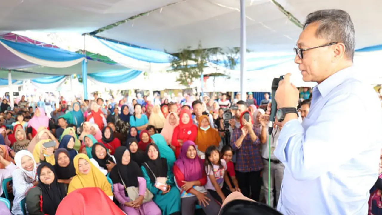 Ketua MPR Sosialisasikan Empat Pilar Kepada Ratusan Nelayan Tempat Pelelangan Ikan (TPI),