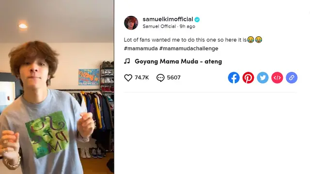 Kim Samuel (TikTok/ @samuelkimofficial)
