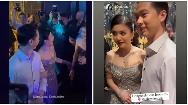 6 Momen Resepsi Mewah Kevin Sanjaya dan Valencia Tanoesoedibjo, Bertabur Bintang