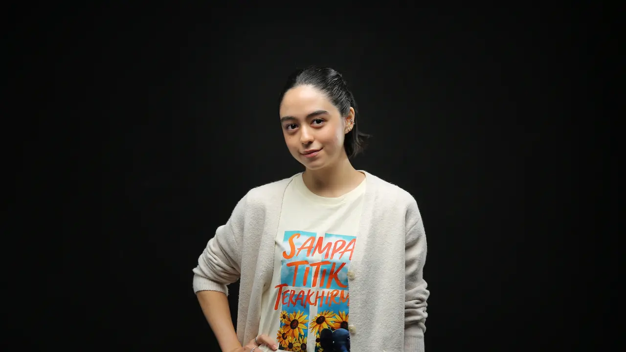 Yasamin Jasem sdi kantor KLY Universe, Jakarta, Senin (03/11/25). (Liputan6.com/ Adrian Utama Putra)