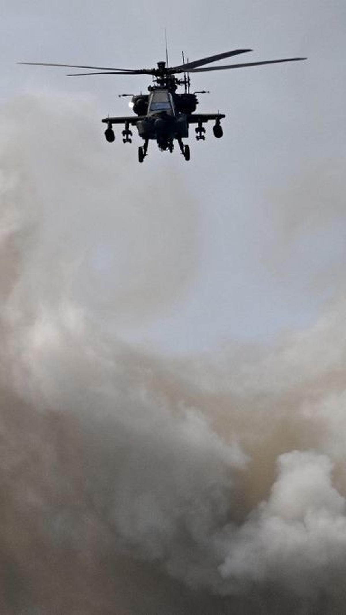 Jumlah tentara yang diterjunkan Amerika Serikat tahun ini menjadi yang tertinggi dalam satu dekade terakhir.&nbsp;Manan Vatsyayana/AFP
