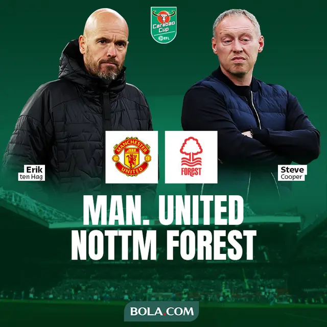 Carabao Cup - Head to Head - Manchester United Vs Nottingham Forest
