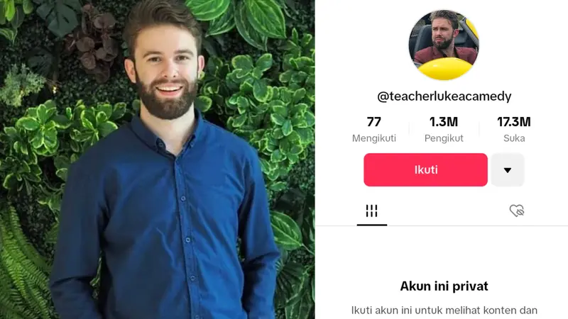 Luke Rockwell Guru Bahasa Inggris Bintang Tiktok Ditangkap, Dituding  Hubungan Seks dengan Anak di Bawah Umur - Global Liputan6.com