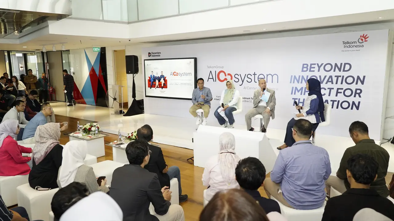 Telkom Luncurkan AIcosystem, Perkuat Adopsi AI untuk Berbagai Industri di Indonesia