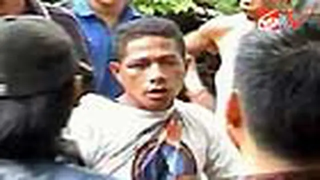 Pemuda Mencurigakan Dihajar Warga