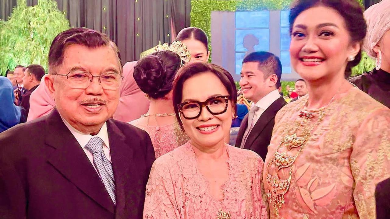Potret Bella Saphira Hadir di Resepsi Pernikahan Rasyid Rajasa dan Tamara Kalla, Tampak Awet Muda