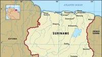 Ilustrasi Suriname (sumber : Britannica)