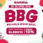 Tanggal 26 April sampai 2 Mei 2016, Bukalapak mengadakan promo Belanja Bikin Gaul atau BBG.