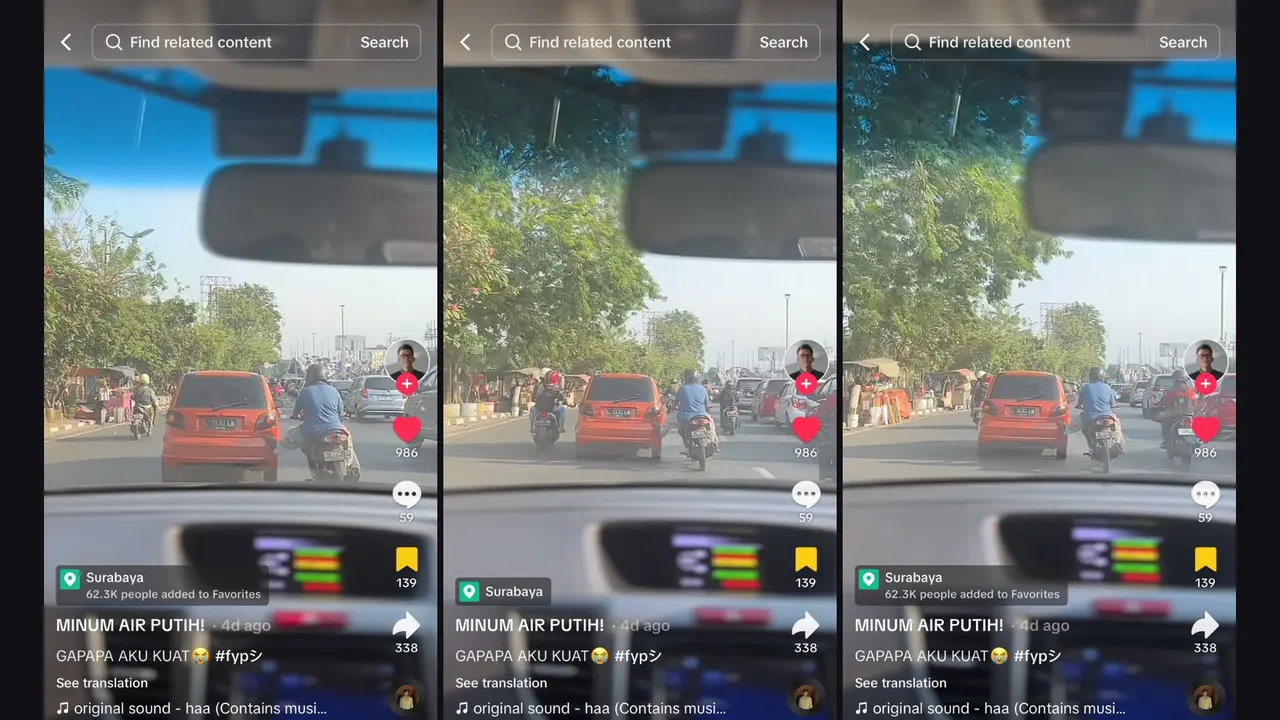 Pemotor Gunakan Teknik Stut Untuk Dorong Mobil Mogok