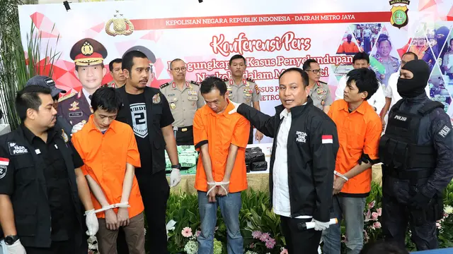 Kapolri Rilis Penyelundupan 239 Kg Sabu dan 30 Ribu Butir Narkoba dalam Mesin Cuci