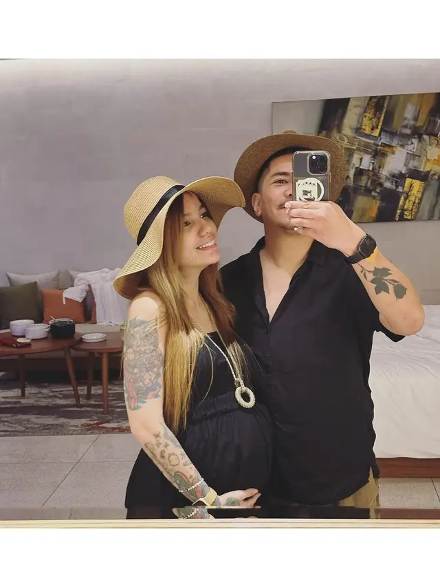 6 Potret Terbaru Sheila Marcia di Kehamilan Kelima, Baby Bump Kian Besar