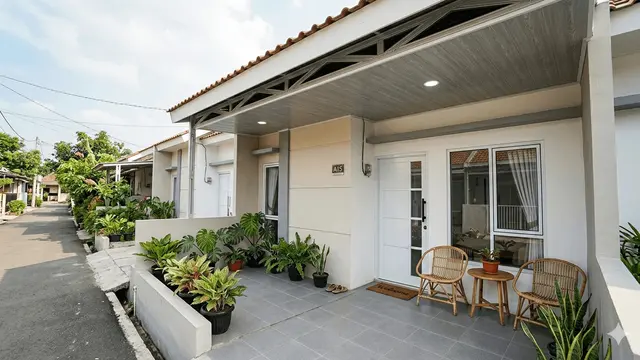 Desain Teras Rumah Subsidi