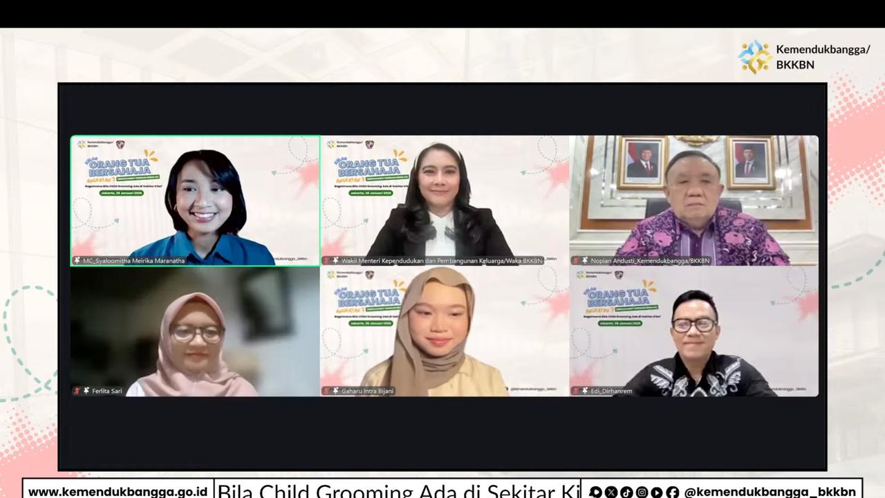 Soroti Ancaman Child Grooming, Kemendukbangga/BKKBN Gelar Kelas Orang Tua Bersahabat dengan Remaja Angkatan 3