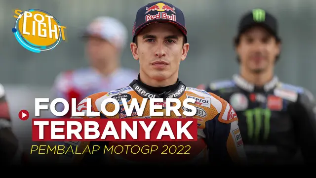 VIDEO: 5 Pembalap Motogp 2022 dengan Followers Terbanyak di Instagram