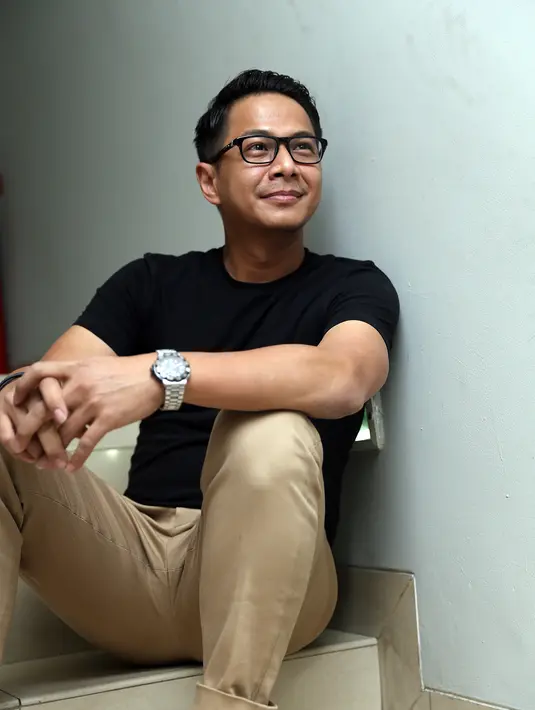 Dijumpai di kantor Nagaswara, Jalan Johar, Menteng, Jakarta Pusat, Rabu (23/12/2015), jebolan ajang pencarian bakat ini mengaku tidak pernah memiliki niat untuk menunda momongan setelah menikah. (Andy Masela/Bintang.com)