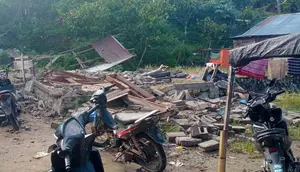 BMKG: 1.176 Gempa Susulan Guncang Sulteng