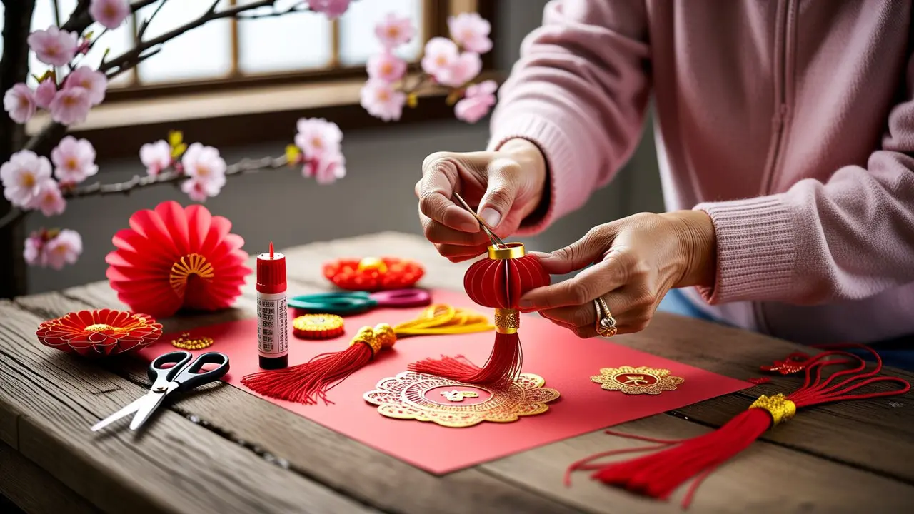 diy chinese new year decorations