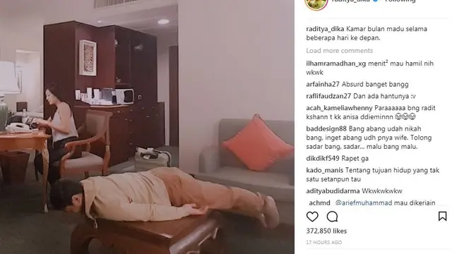 Raditya Dika dan Anissa Aziza