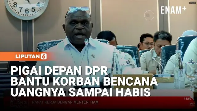 Depan Komisi XIII DPR, Pigai Blak-blakan Uang Pribadi Habis Bantu Korban Bencana Gara-Gara ini