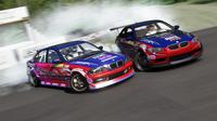 Tiga pembalap Alpha Rules Drift Team berhasil meraih podium&nbsp;di Confusa Drift Championship 2023 yang berlangsung di&nbsp;Garuda Wisnu Kencana (GWK), Bali, Sabtu (15/7/2023). (dok.&nbsp;Alpha Rules Drift Team)