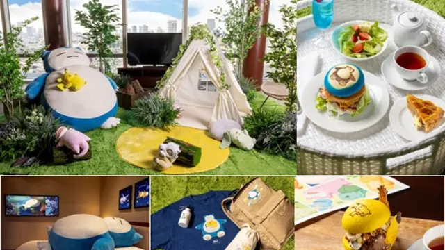 Paket menginap di Pokèmon Sleep