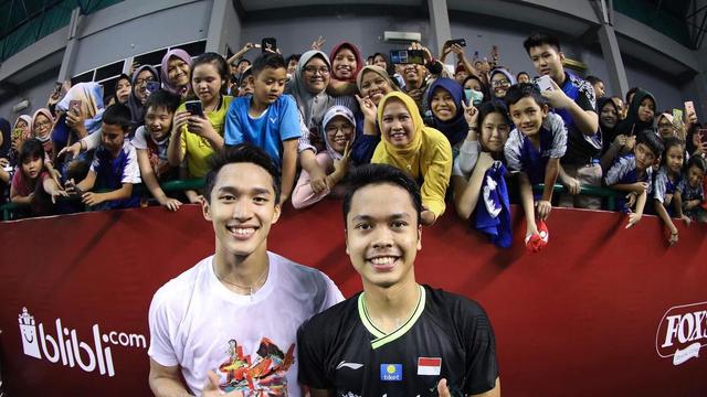 6 Potret Persahabatan Anthony Ginting dan Jonatan Christie, Tunggal Putra Andalan Indonesia