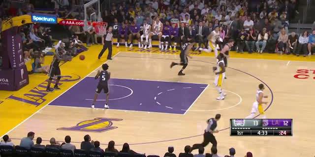 VIDEO : Cuplikan Pertandingan NBA, Kings 84 vs Lakers 83