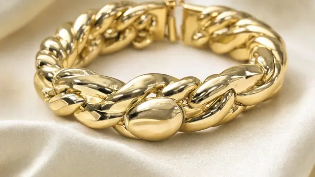 Model Gelang Emas Twisted Cable Terbaru 2026 (AI)