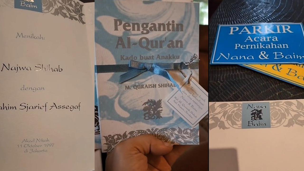 Mengenang Pernikahan Najwa Shihab dan Ibrahim Assegaf